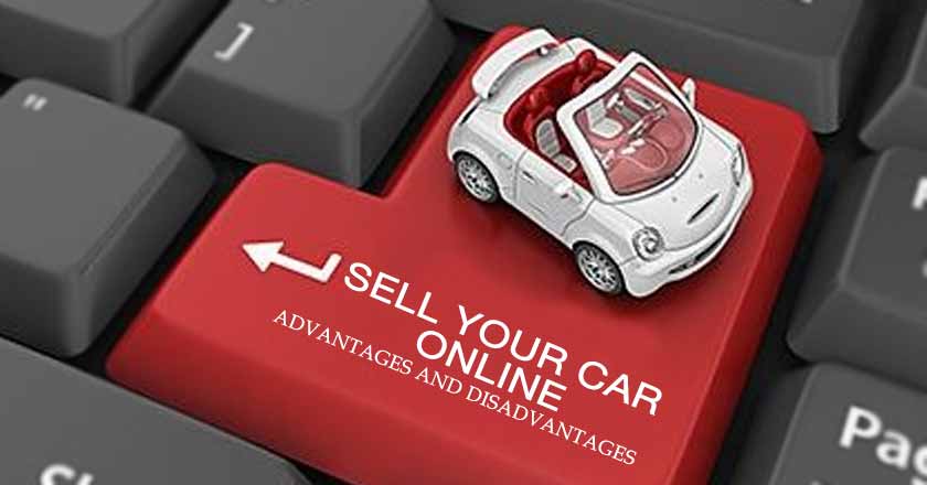 advantages disadvantages of sell car online